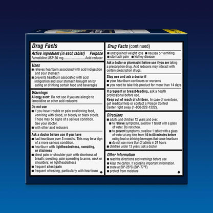 Zantac Ranitidine HCl 20 mg Tablet 25 Tablets