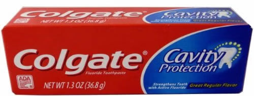 Colgate® Cavity Protection Toothpaste Regular Flavor, Tube