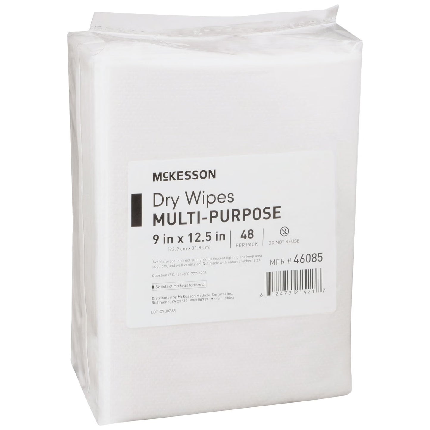 McKesson Dry Wipes, Multi-Purpose