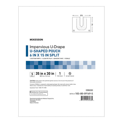 McKesson Sterile U-Drape with Pouch