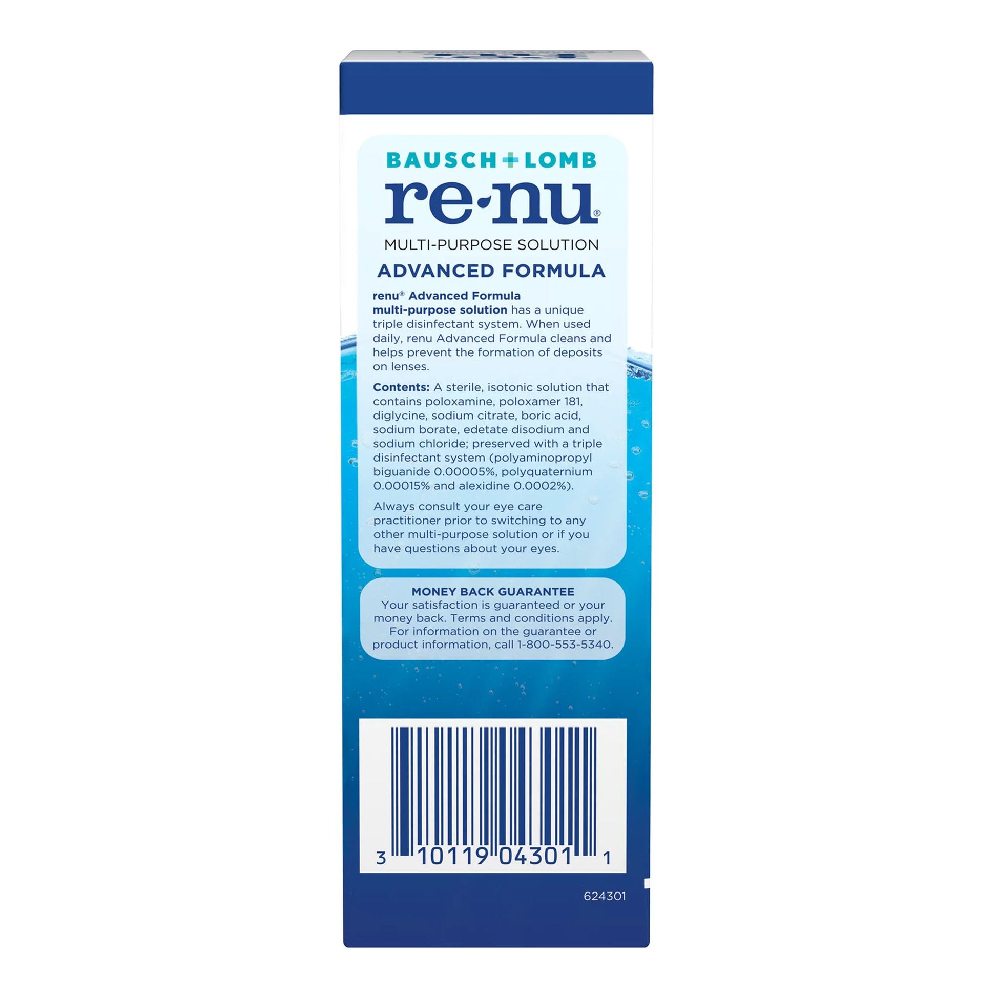 Bausch + Lomb Renu Advanced Formula Multi-Purpose Solution