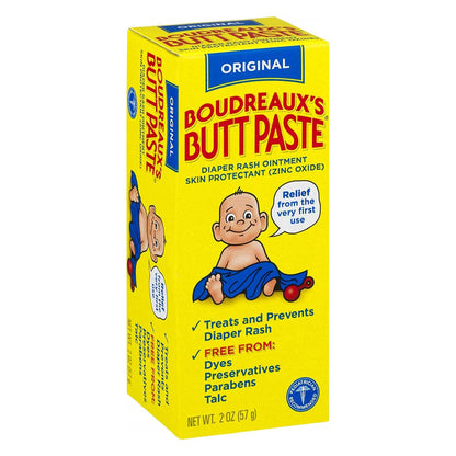 Boudreaux's Original Butt Paste Diaper Rash Treatment, Scented, tube