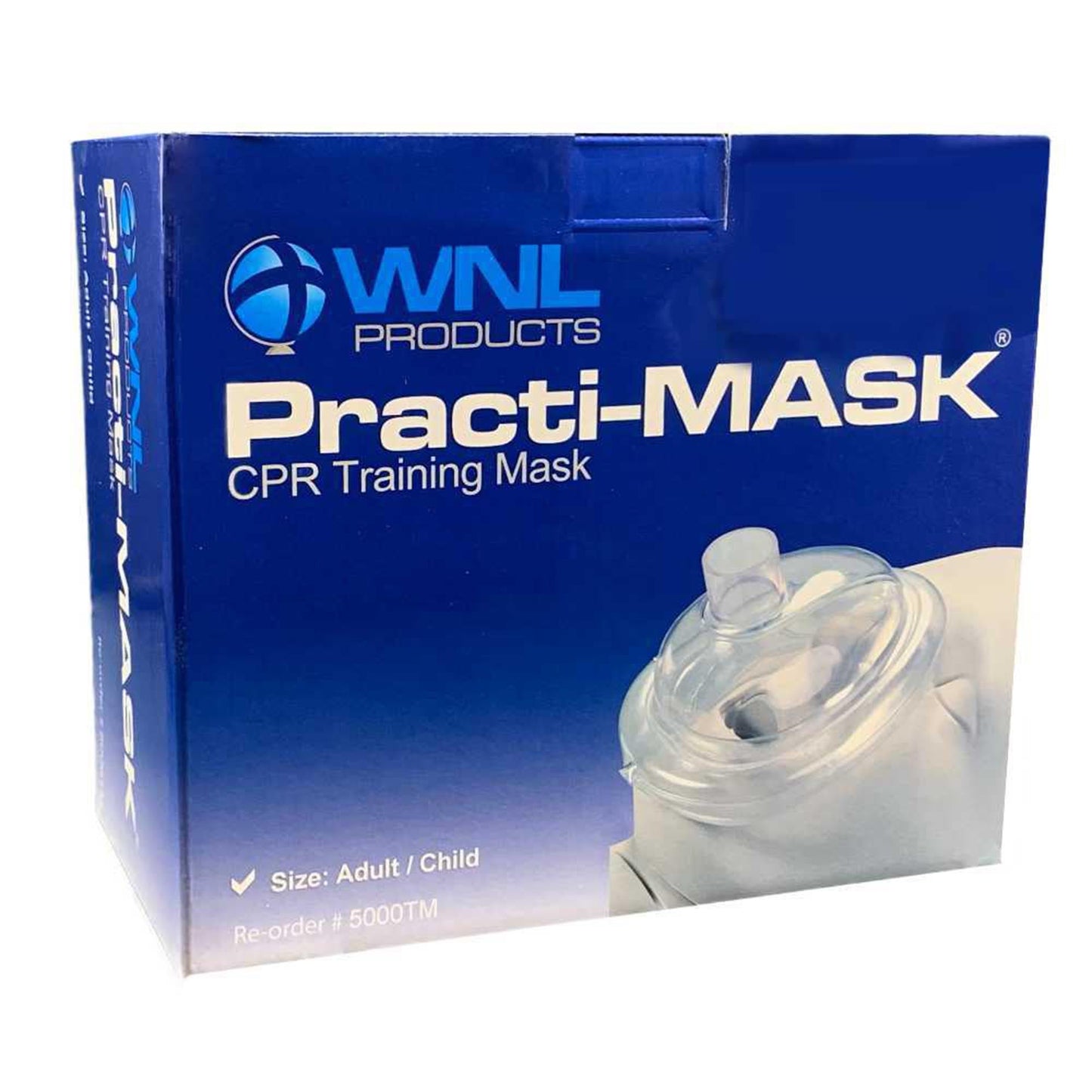 Practi-MASK CPR Trainer with Training Valve Combo Adult / Child