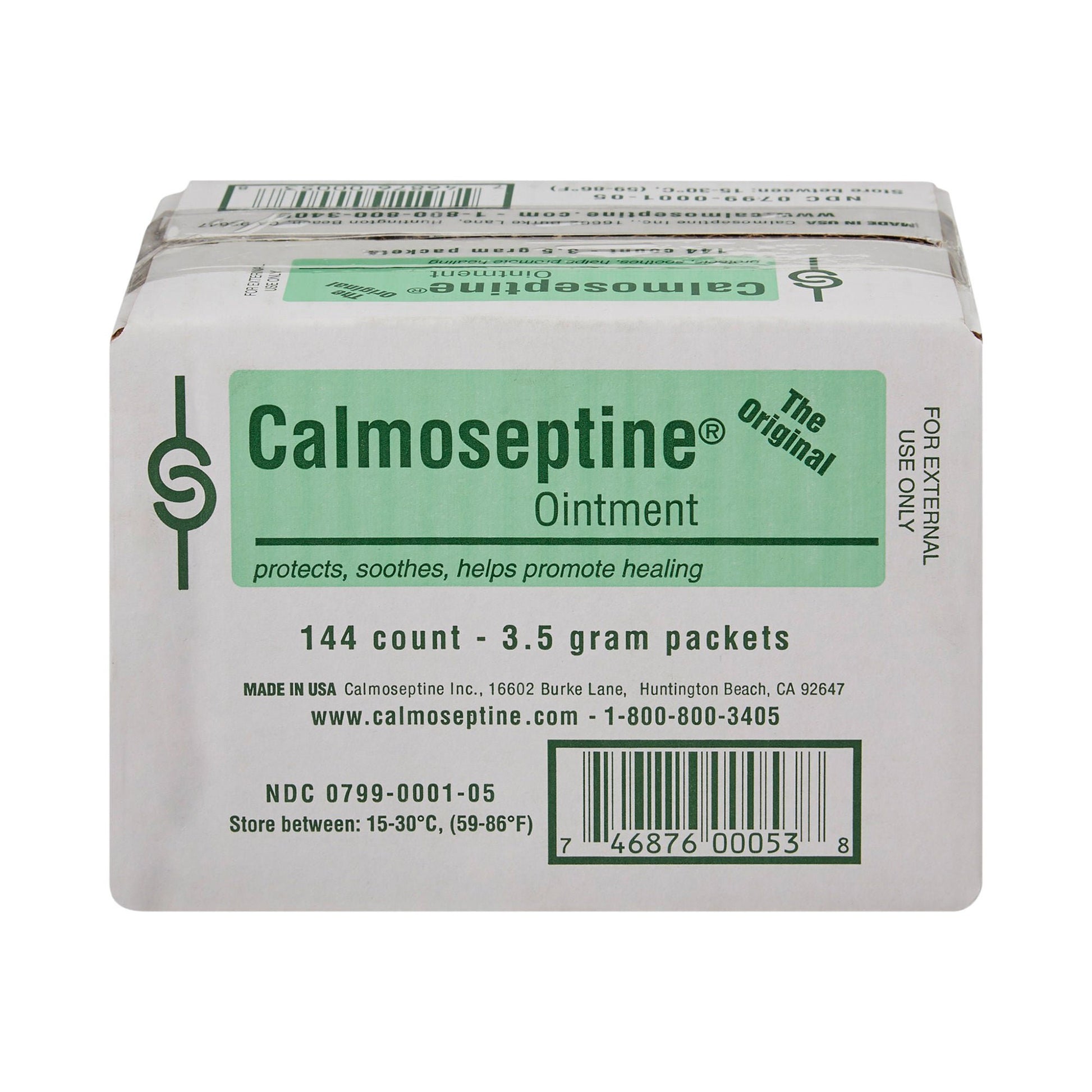 Calmoseptine® Moisture Barrier Scented Ointment, Individual Packets