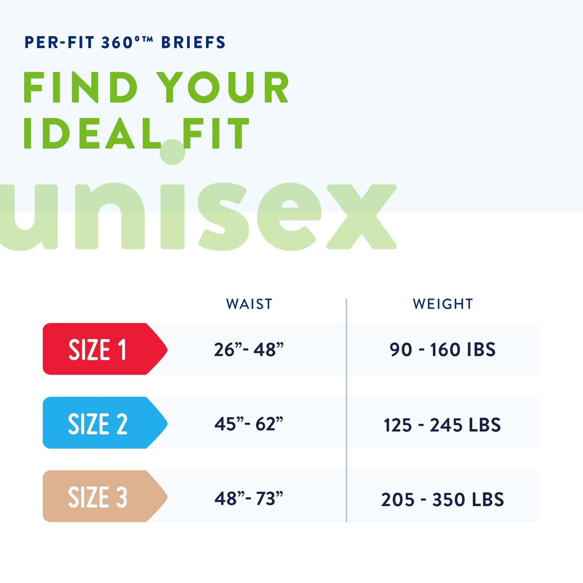 Prevail® Per-Fit 360°™ Daily Briefs, Maximum Plus, Large