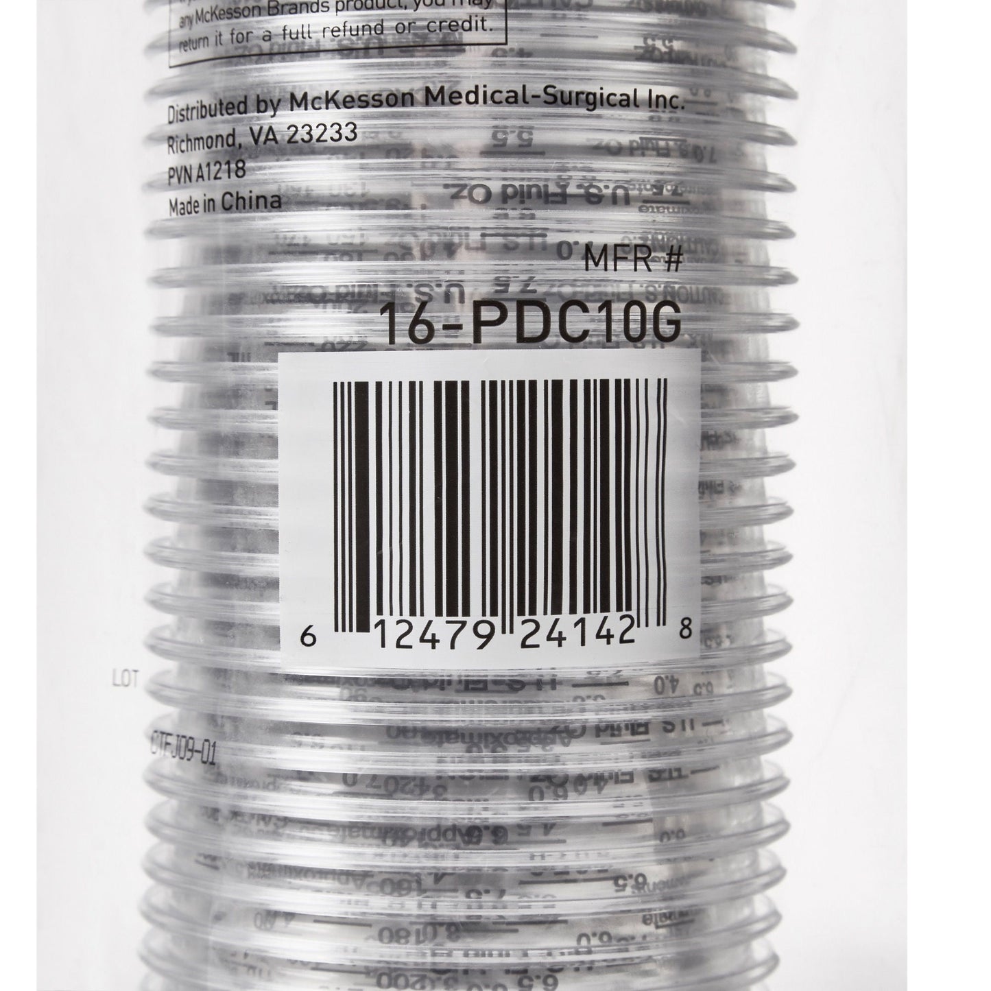 McKesson Graduated Drinking Cup, Clear