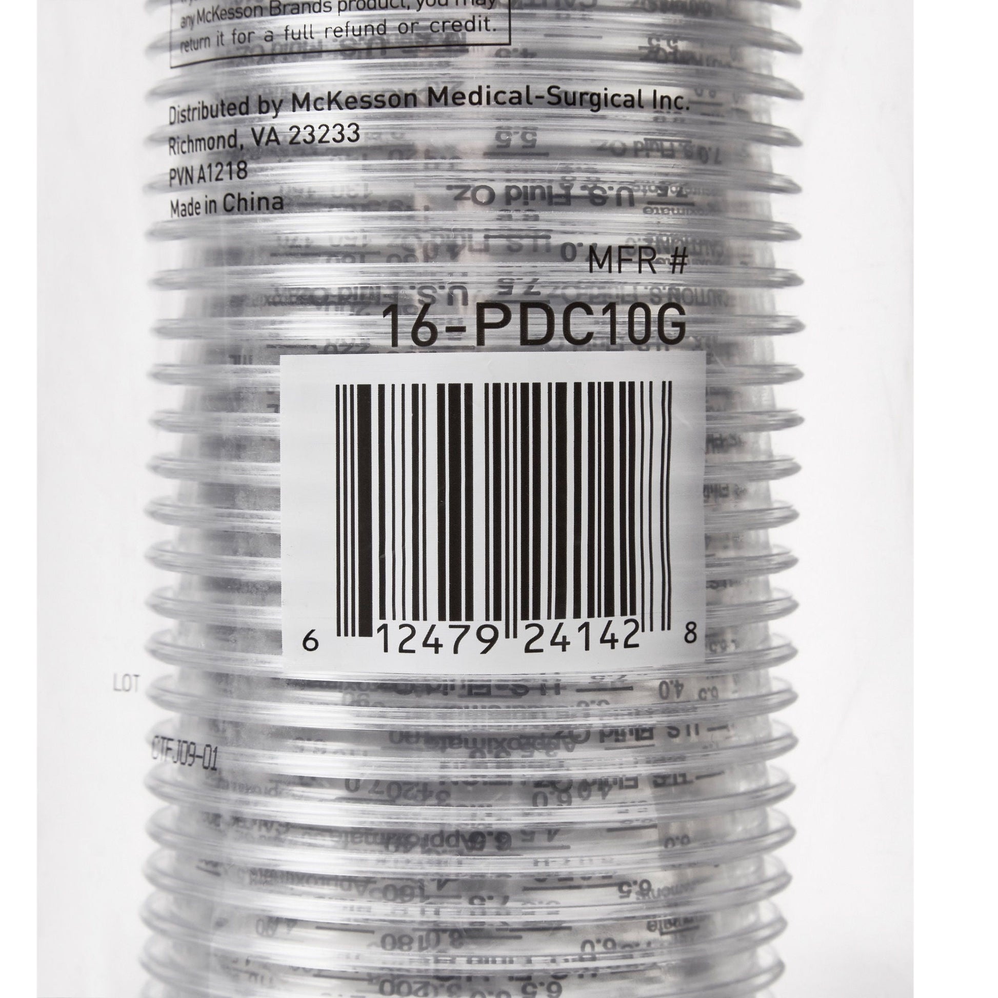 McKesson Graduated Drinking Cup, Clear