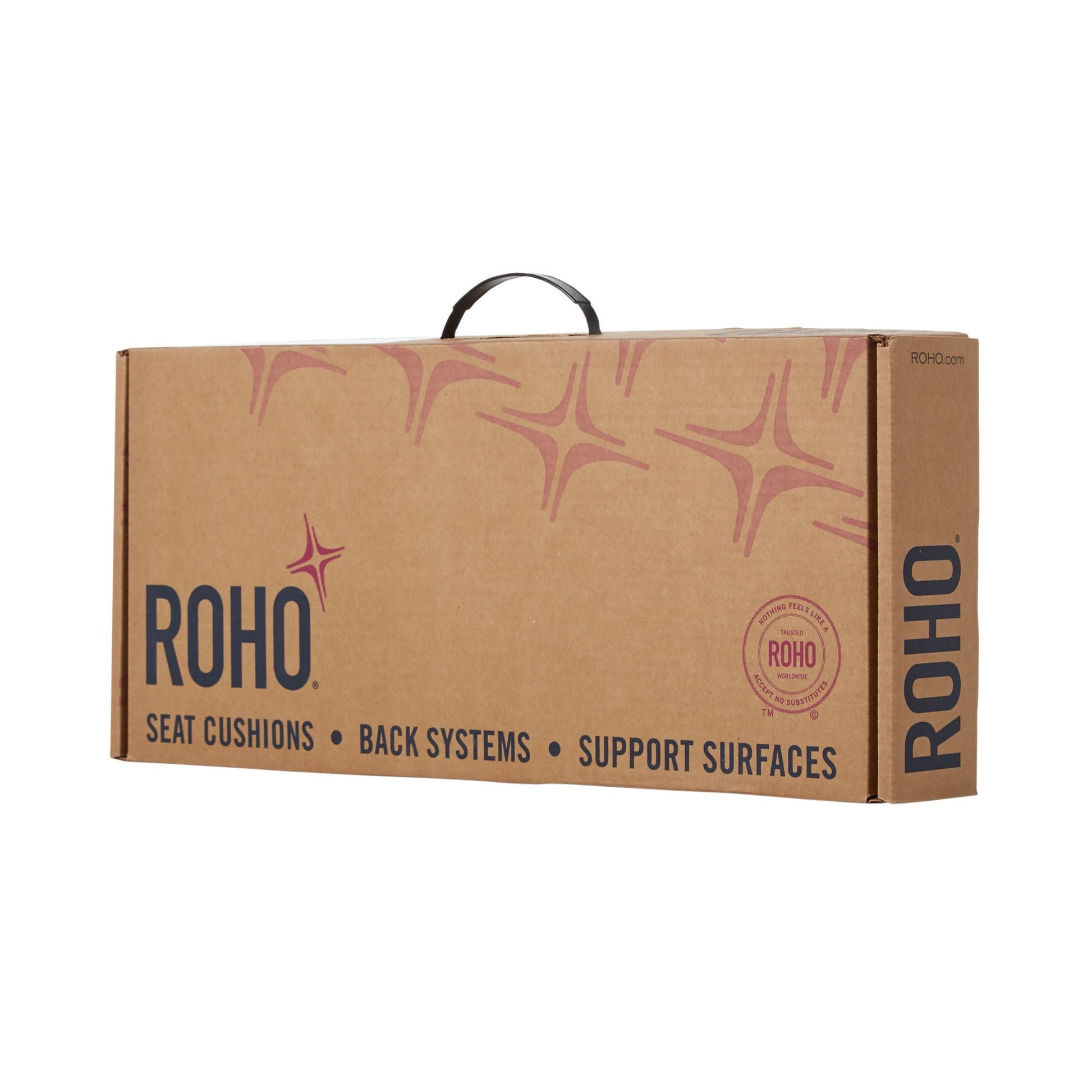 ROHO® Mosaic® Seat Cushion, 18 in. W x 18 in. D, Foam, Black, Inflatable