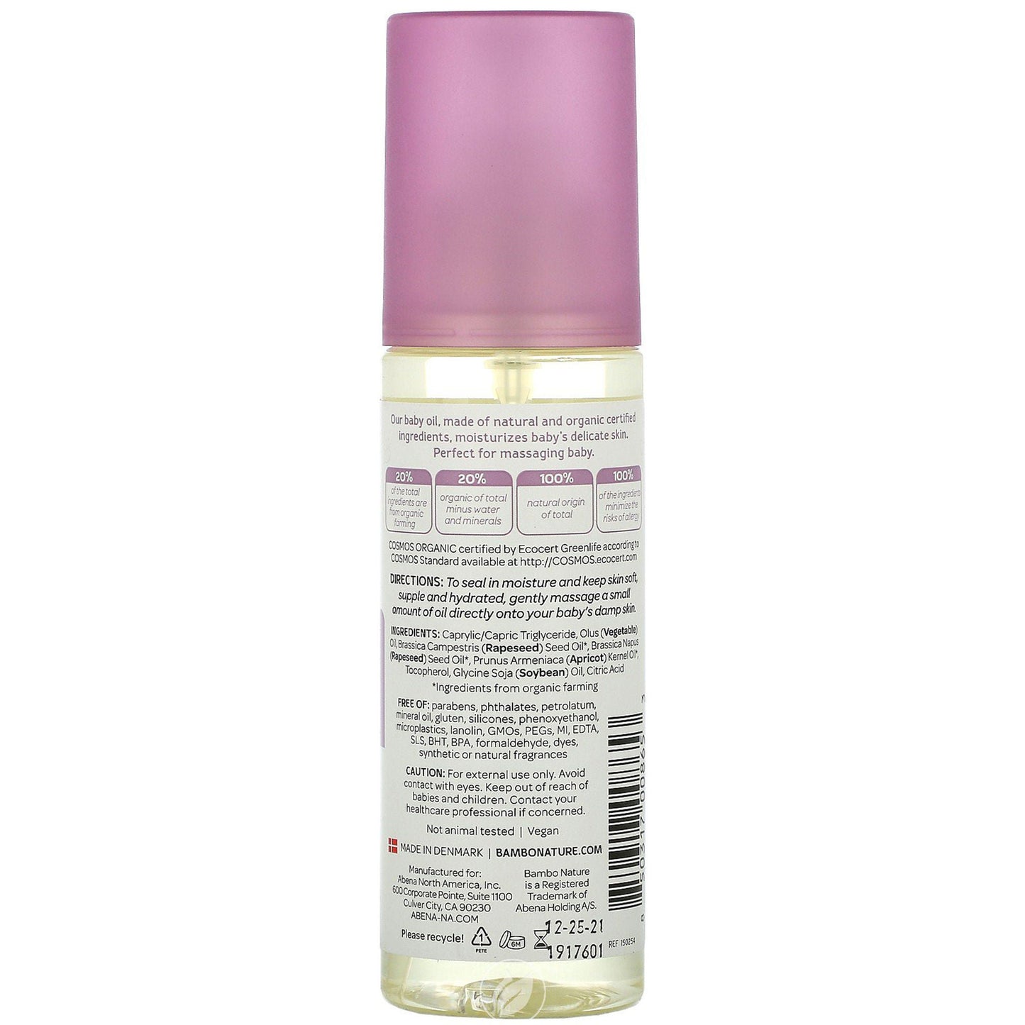 Bambo® Nature Splish Splash Bath Oil, bottle