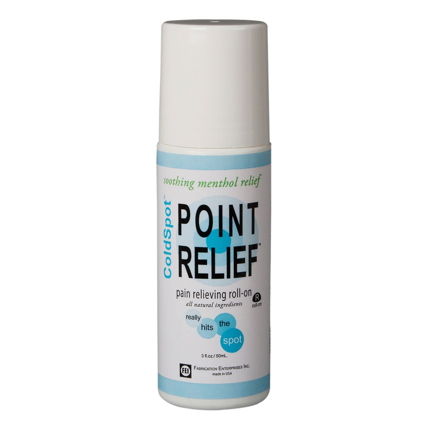 Point Relief™ ColdSpot™ Topical Pain Relief, roll-on bottle