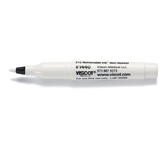 EZ Removable Ink Skin Marker White Ink NonSterile Mini Regular Tip