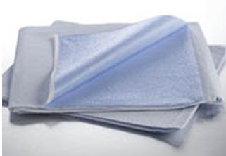 Graham Medical Blue Flat Stretcher Sheet