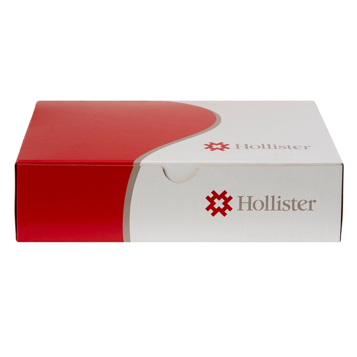 New Image™ Two-Piece Transparent Urostomy Pouch, Flange, Red Match