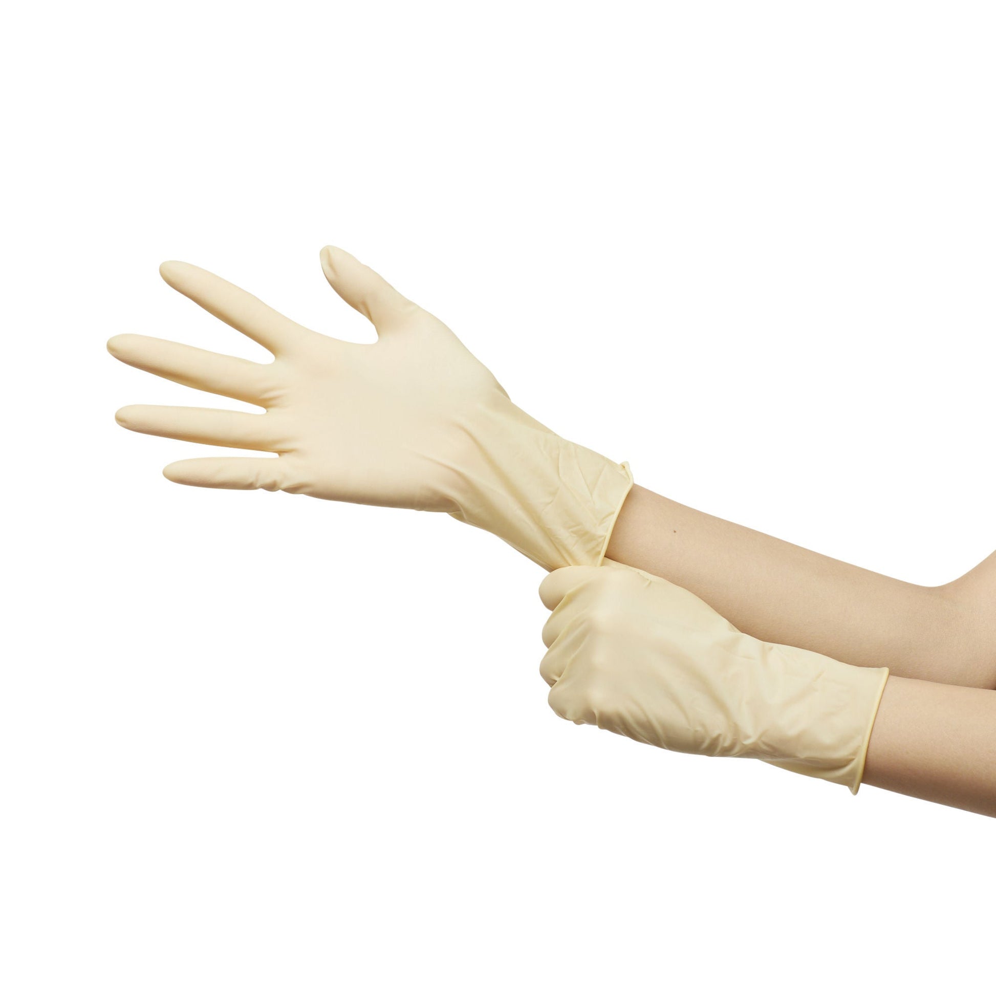 McKesson Confiderm® Latex Exam Gloves, Ivory - view 7