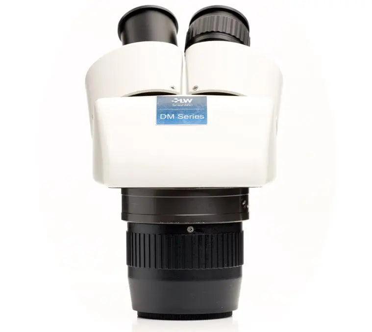 LW Scientific DMH-S12X-77NE DM Dual-Mag 1x/2x Stereo Head with 10x Eyepieces