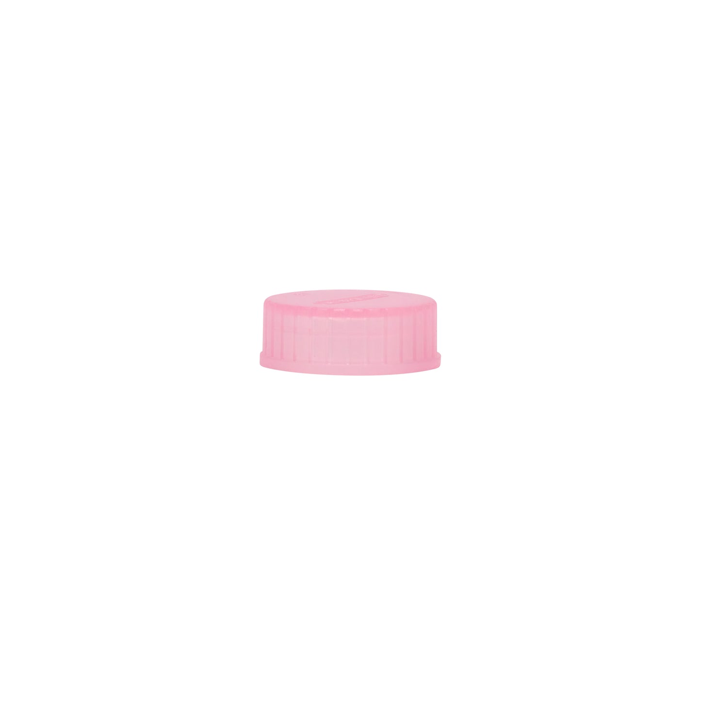 Caplugs® Evergreen 300-1006-R20 — Flat Top Sample Cup Caps, Non-Sterile, Low-Density Polyethylene (LDPE), Red — 30