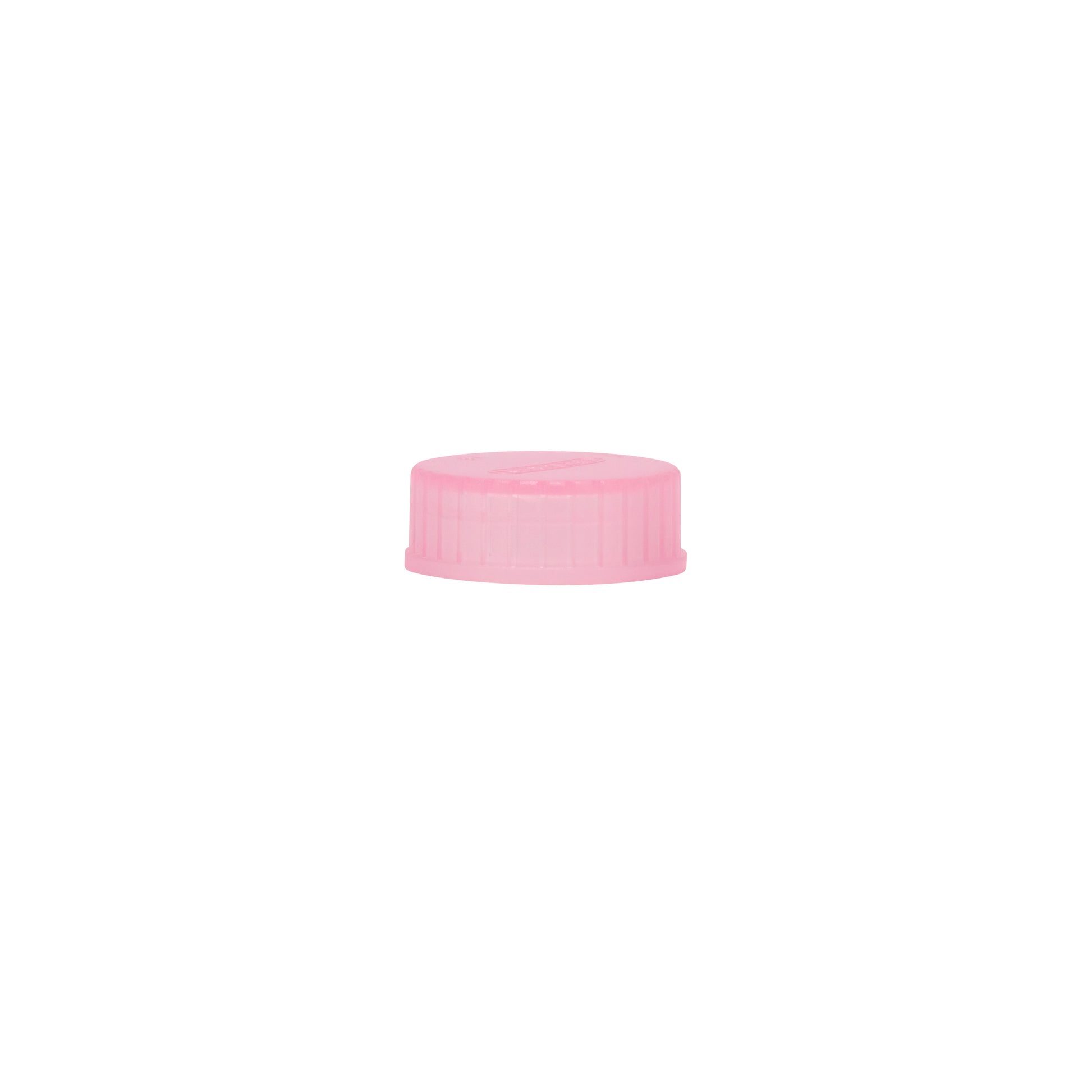 Caplugs® Evergreen 300-1006-R20 — Flat Top Sample Cup Caps, Non-Sterile, Low-Density Polyethylene (LDPE), Red — 30