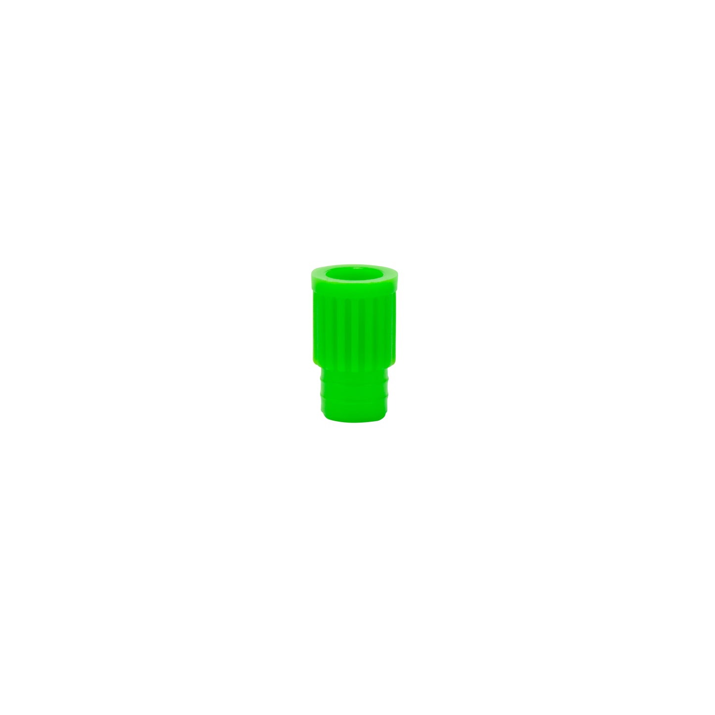 Caplugs® Evergreen 300-2908-G20 — LDPE Test Tube Stopper Caps, 8 mm, Green, 1000/Bag
