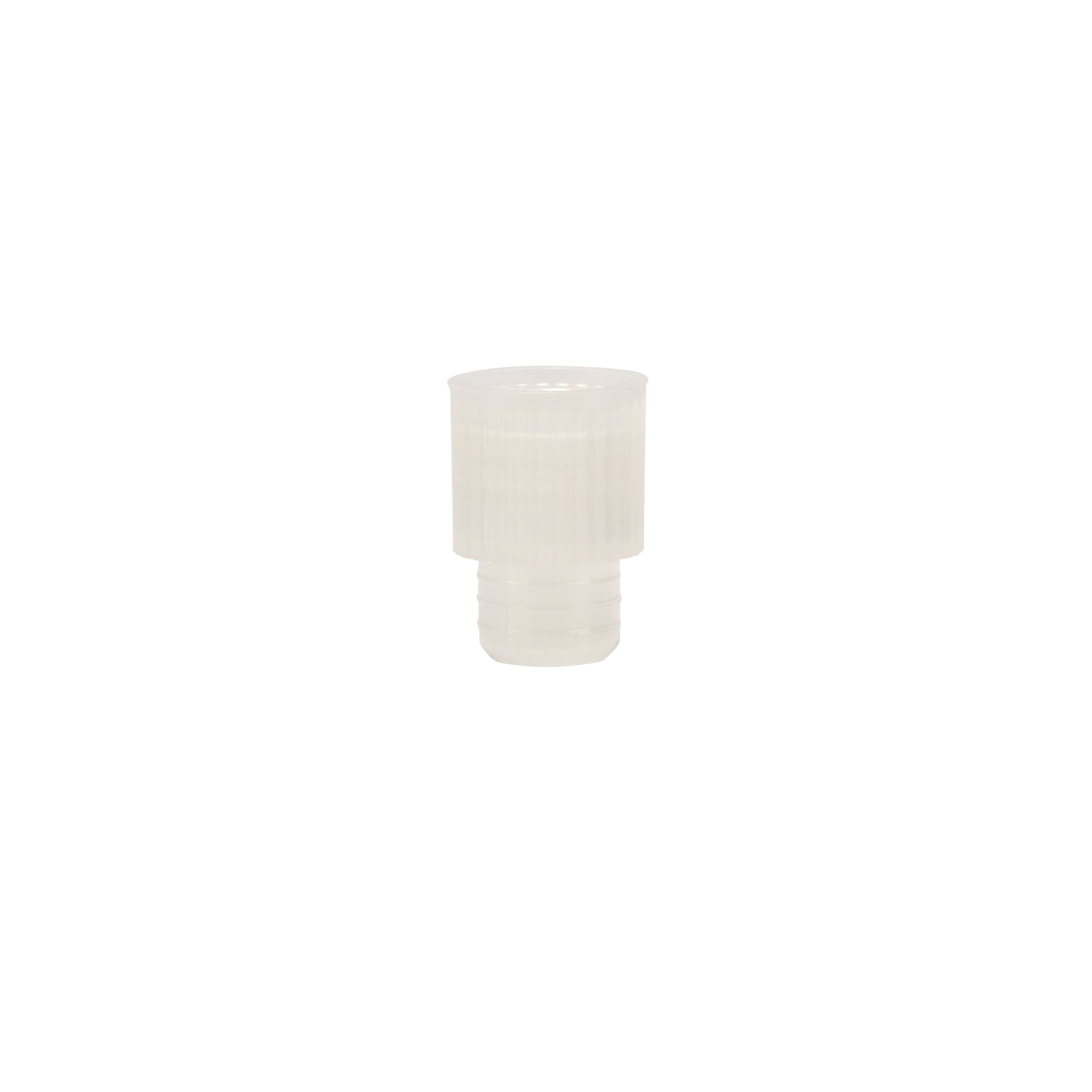 Caplugs® Evergreen 300-2910-020 — LDPE Test Tube Stopper Caps, 10 mm, Natural, 1000/Bag