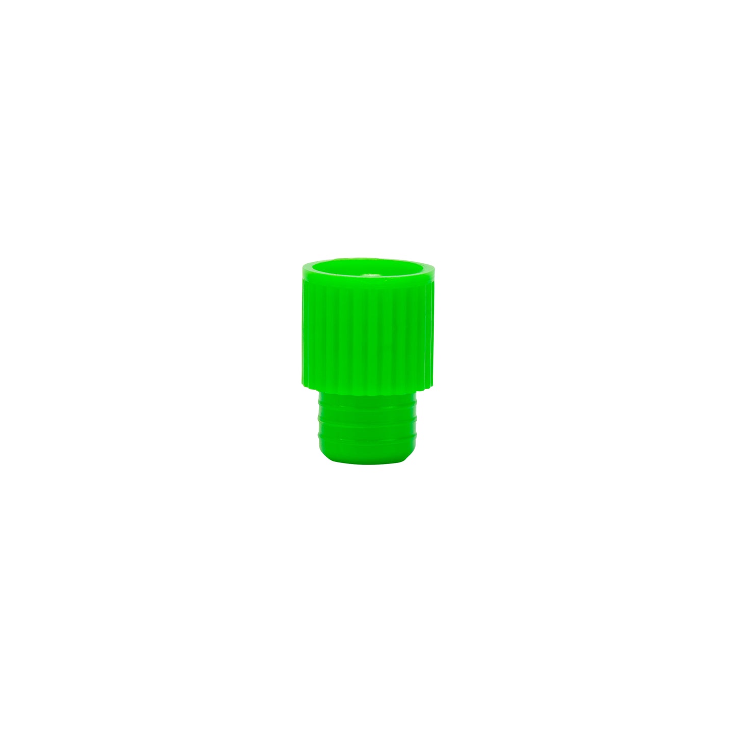Caplugs® Evergreen 300-2910-G20 — LDPE Test Tube Stopper Caps, 10 mm, Green, 1000/Bag