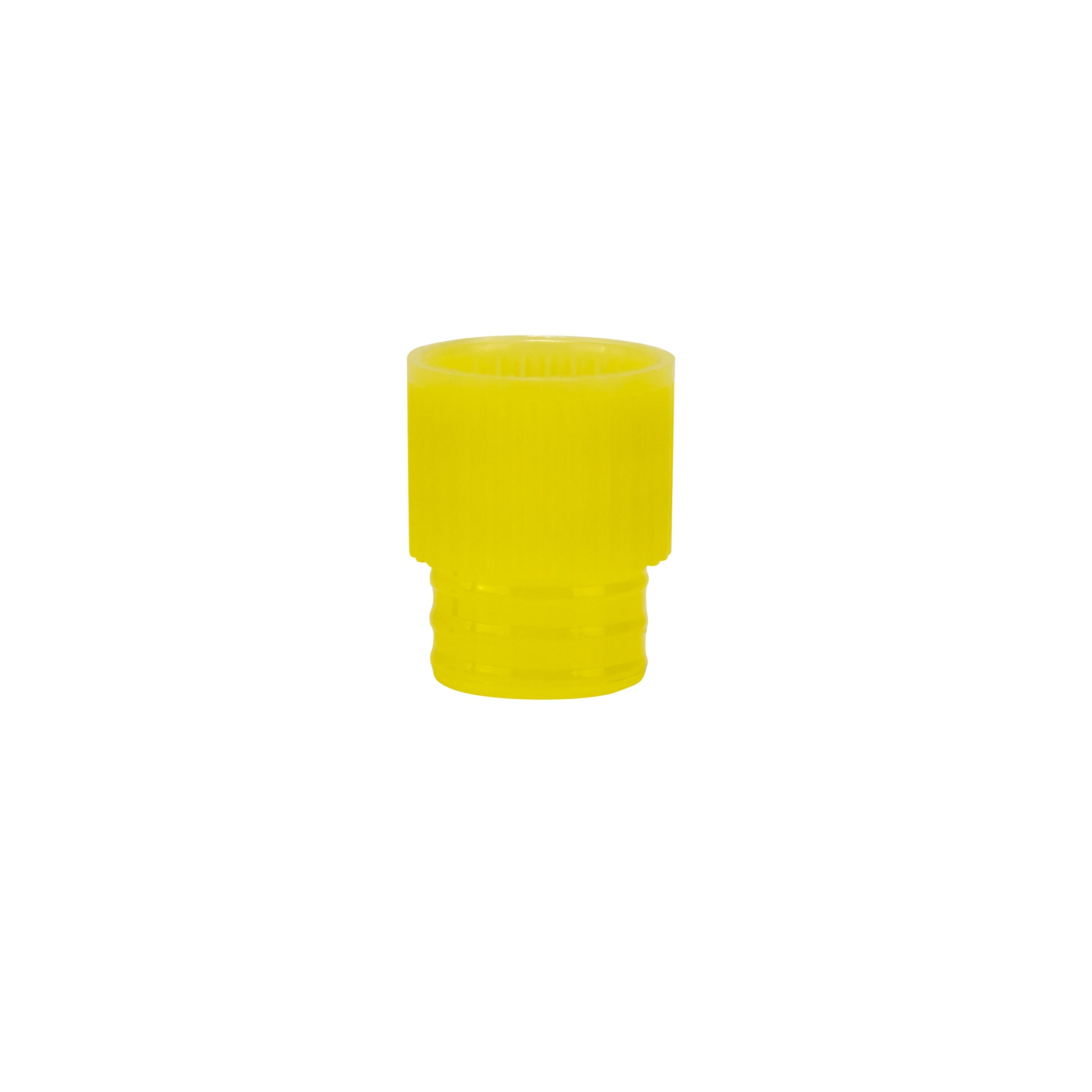 Caplugs® Evergreen 300-2913-Y20 — Test Tube Stopper Caps, For 13 mm Test Tubes, Non-Sterile, Low-Density Polyethyl