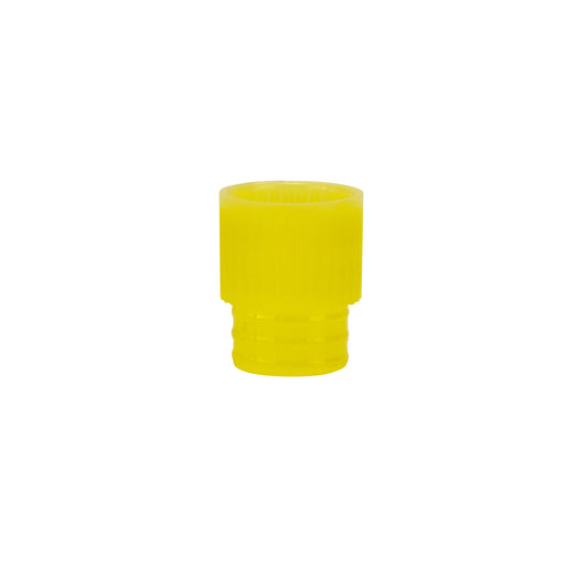 Caplugs® Evergreen 300-2913-Y20 — Test Tube Stopper Caps, For 13 mm Test Tubes, Non-Sterile, Low-Density Polyethyl