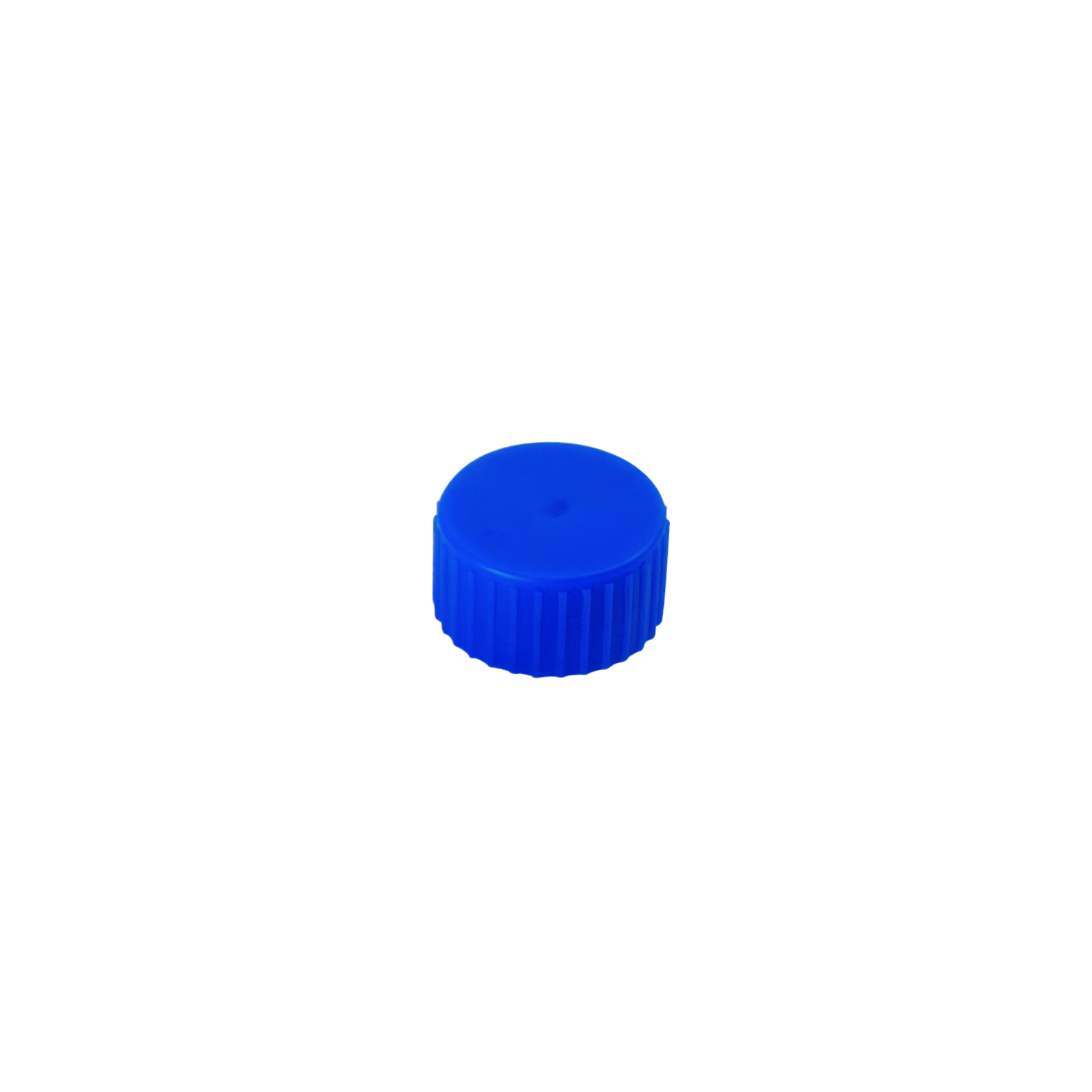 Caplugs Evergreen 222-3010-B2N Transport Vial 15 mL Conical Screw Cap Sterile HDPE Blue 1000/Bag MADE IN USA