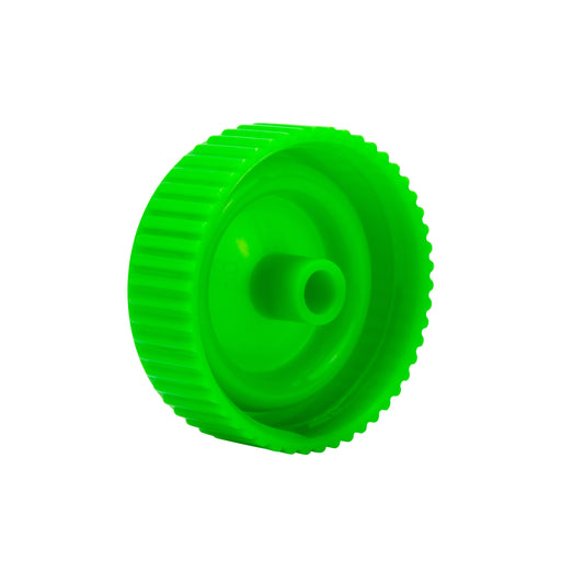 Caplugs® Evergreen 300-3532-G20 — HDPE Screw Cap, 20 mL Vial / 30 mL Tube, Green, 1000/Bag