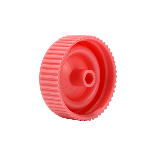 Caplugs® Evergreen 300-3532-P20 — HDPE Screw Cap, 20 mL Vial / 30 mL Tube, Pink, 1000/Bag