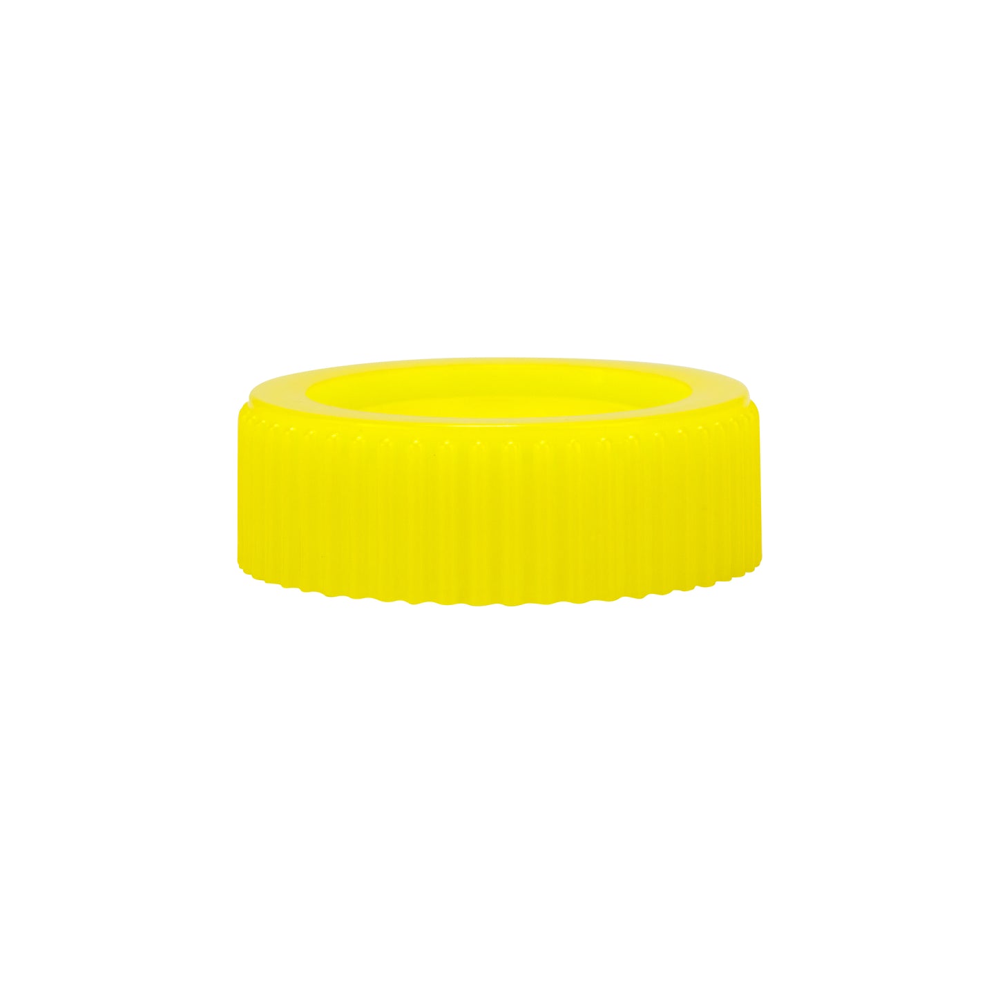 Caplugs® Evergreen 300-3531-Y20 — Slide-Fix™ PAP Jar Screw Caps, Non-Sterile, High-Density Polyethylene (HDPE), Ye