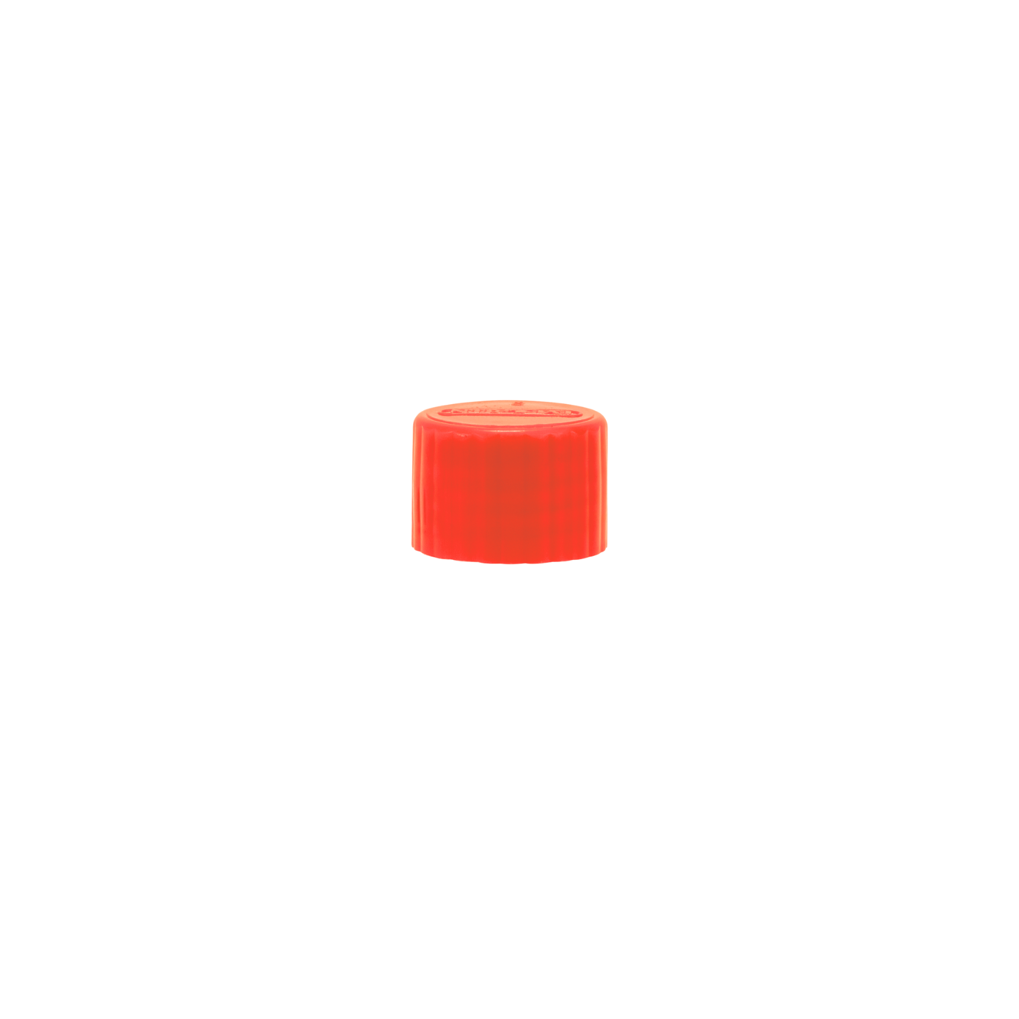 Vial Caps, HDPE, Orange — 300-3900-E20, Caplugs® Evergreen