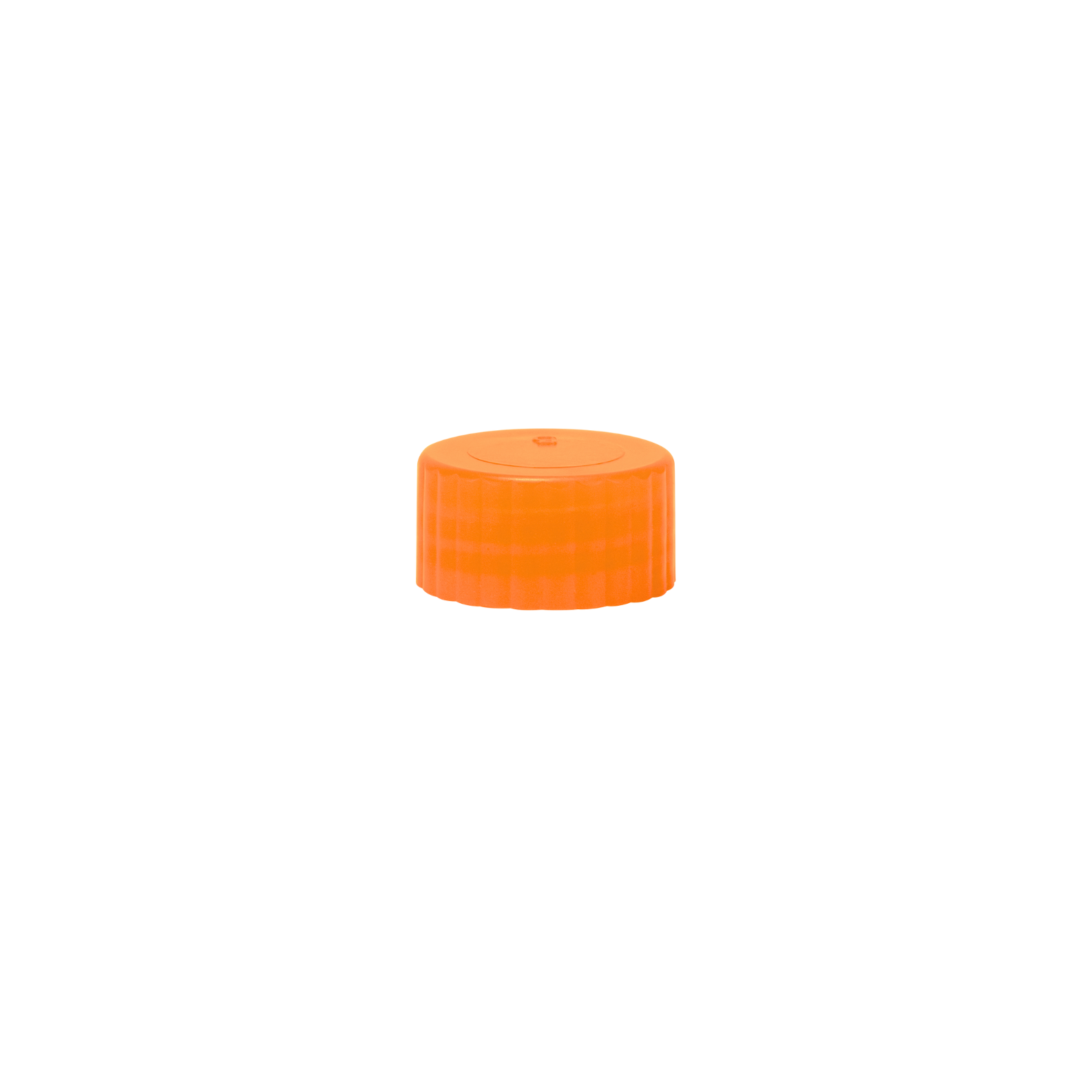 Caplugs® Evergreen 300-3910-FE20 — MST™ Flat Top Cryo Vial Cap, HDPE, Orange, 200/Bag