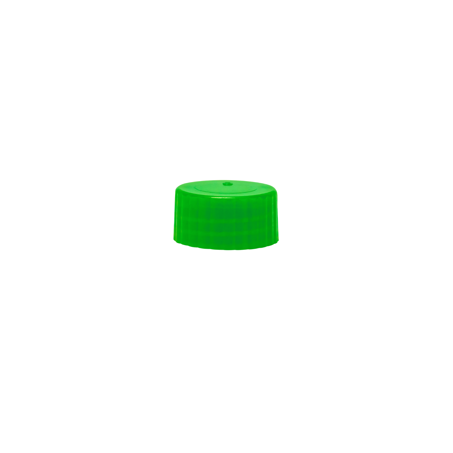 Caplugs® Evergreen 300-3910-FG20 — MST™ Flat Top Cryo Vial Cap, HDPE, Green, 200/Bag