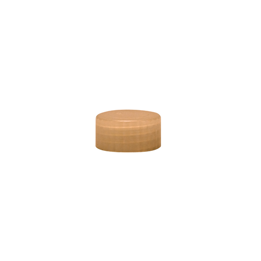 Caplugs® Evergreen 300-3910-FN20 — MST™ Flat Top Cryo Vial Cap, HDPE, Amber, 200/Bag