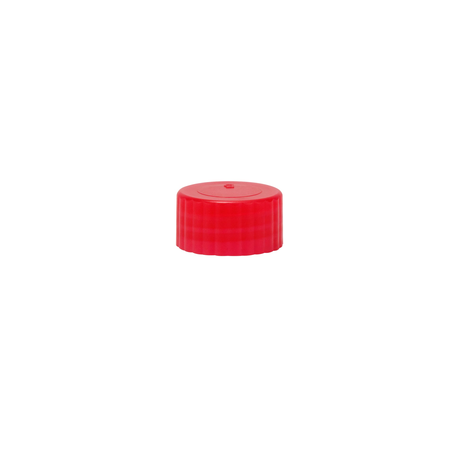 Caplugs® Evergreen 300-3910-FR20 — MST™ Flat Top Cryo Vial Cap, HDPE, Red, 200/Bag