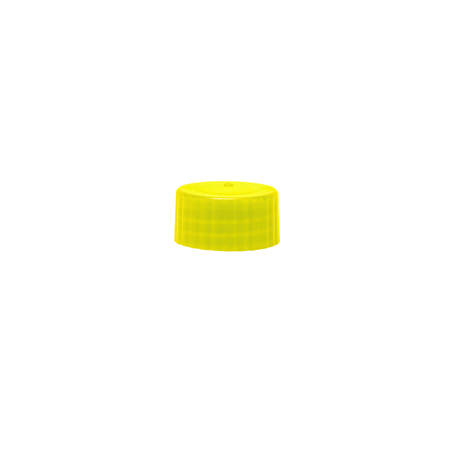 Caplugs® Evergreen 300-3910-FY20 — MST™ Flat Top Cryo Vial Cap, HDPE, Yellow, 200/Bag