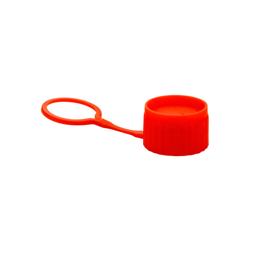 Caplugs® Evergreen 300-3918-TE20 — Tethered Recessed MST™ Cryogenic Vial Caps, Non-Sterile, High-Density Polyethyle