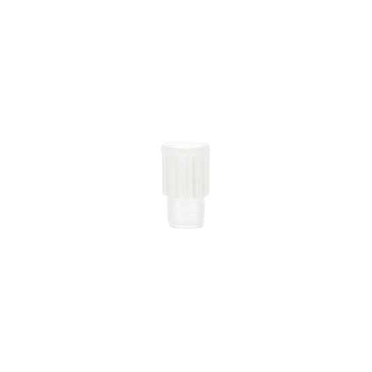 Caplugs® Evergreen 300-4708-020 — Flat Top Stopper, LDPE, 8 mm, Natural, 1000/Bag