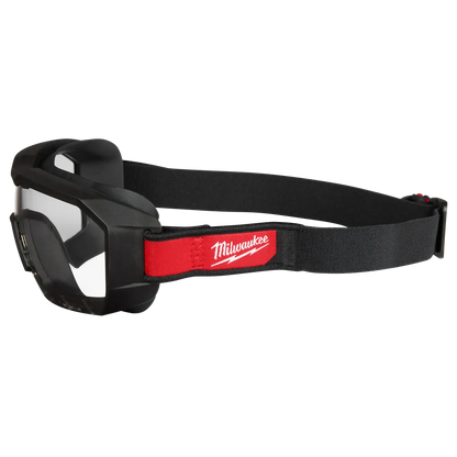 Milwaukee Vented Low-Profile Goggles - Clear Dual Coat Lens 48-73-2060