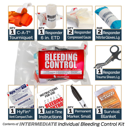 Public Access Bleeding Control Kit Intermediate