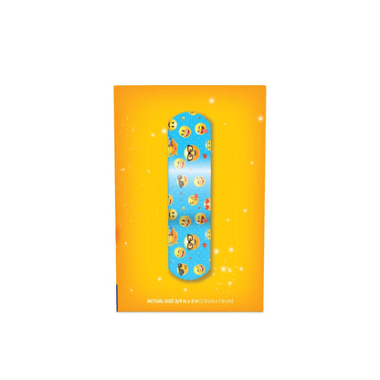 American® White Cross First Aid Emojis Kid Design Adhesive Strip, ¾ x