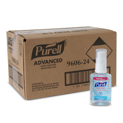 Purell® Advanced Hand Sanitizer 70% Ethyl Alcohol Gel, Pump Bottle