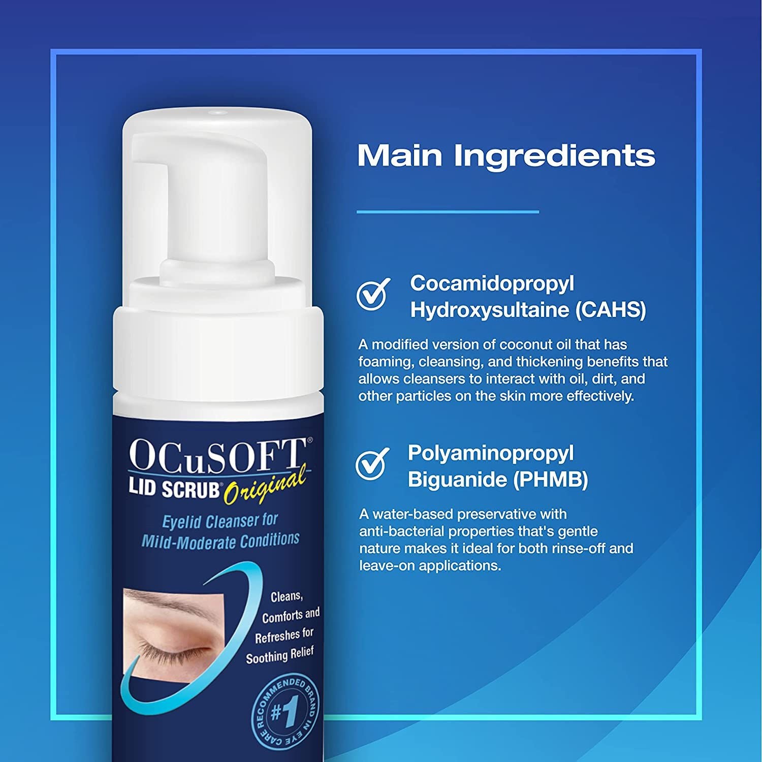 OCuSOFT® Lid Scrub® Eyelid Cleanser Kit