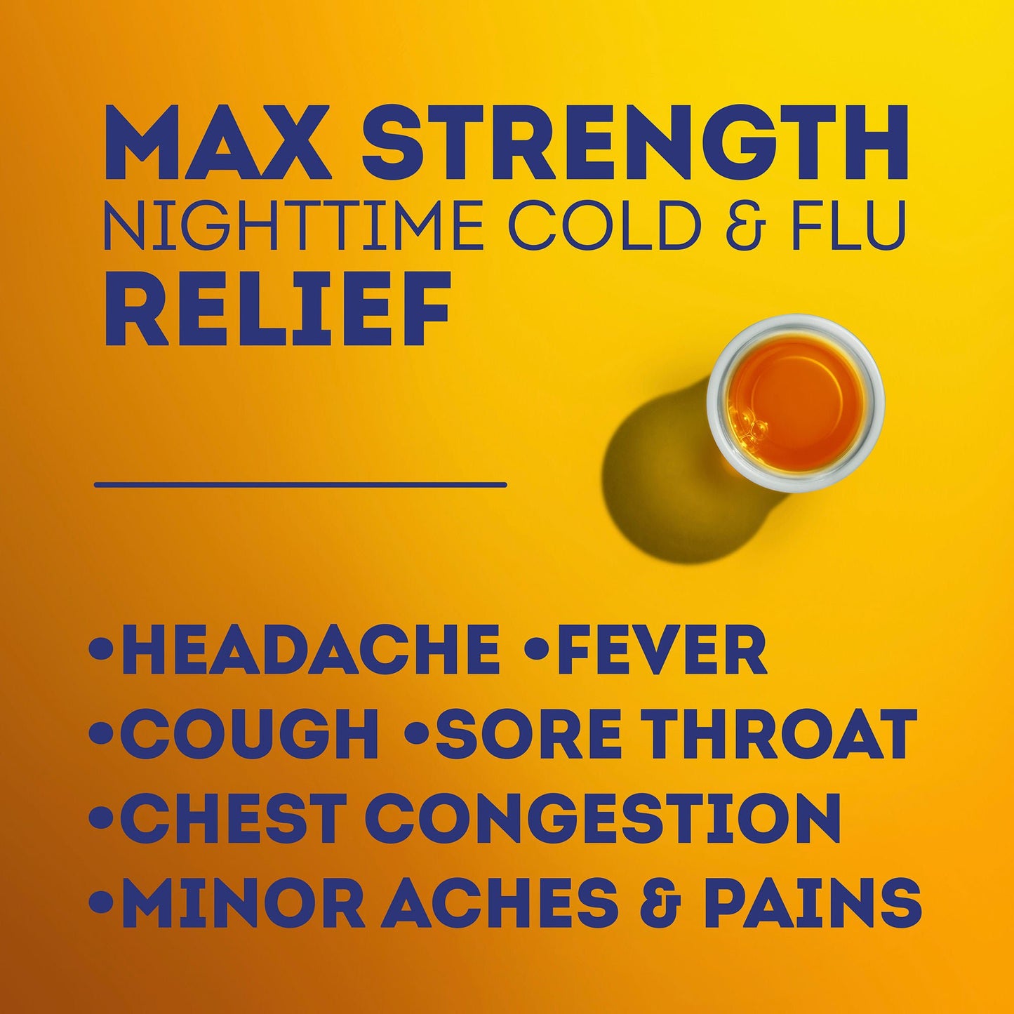 NyQuil® Severe Cold & Flu Liquid Honey Flavor
