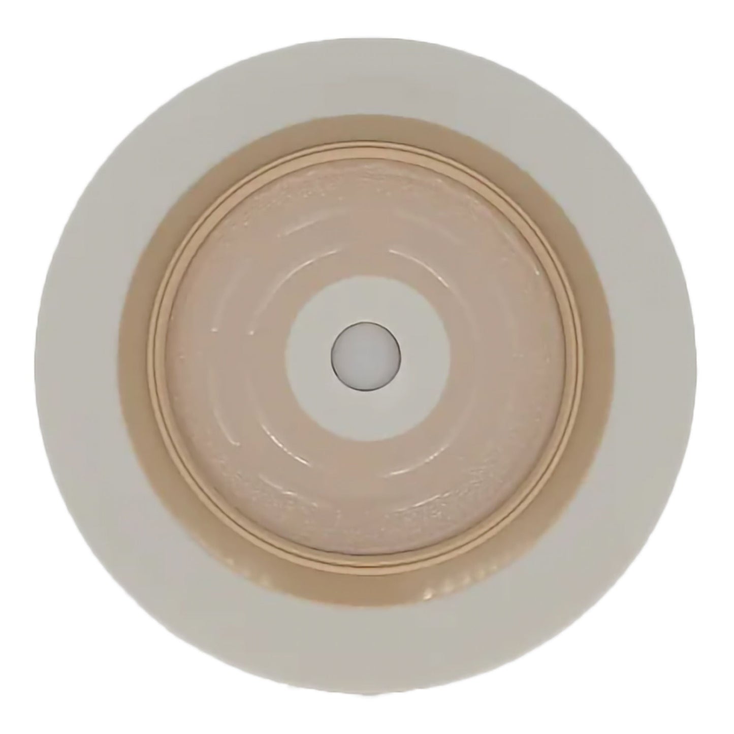 Ostomy Barrier Trim to Fit, Extended Wear Without Tape Flange 2 Piece System Hydrocolloid Up to 2-3/4 Inch Opening