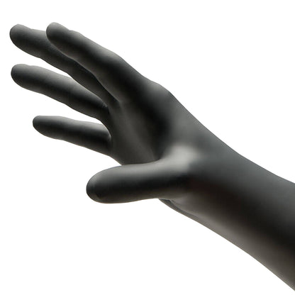 NitriDerm® Ultra Black Nitrile Exam Gloves, Black - view 3