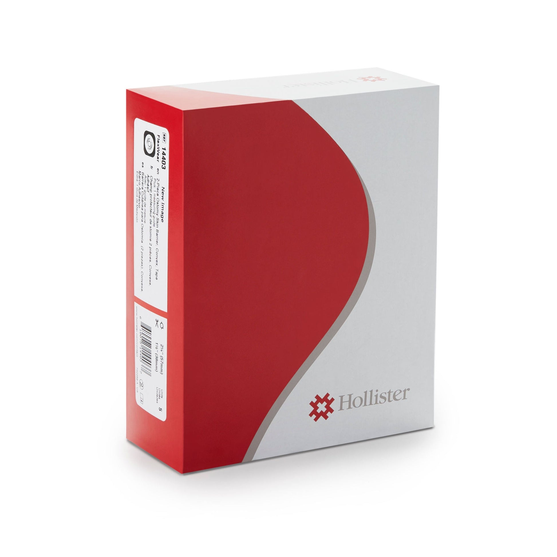 New Image™ Convex FlexWear Skin Barrier with Up to Stoma Opening