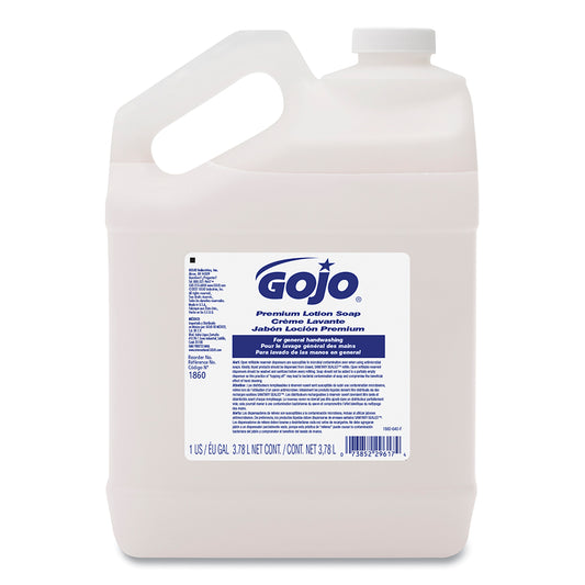 Gojo Green Certified Lotion Hand Cleaner, 1 gal Pour Bottle (1860-04)