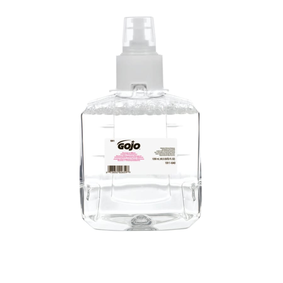 Gojo Clear and Mild Foam Handwash Refill 1200 mL for LTX-12 (1911-02)