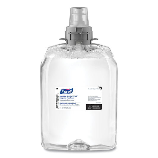 Purell Education HEALTHY SOAP™ Fragrance-Free Foam Refill, 2000 mL, Cartridge, for FMX-20™ Dispenser (5212-02)